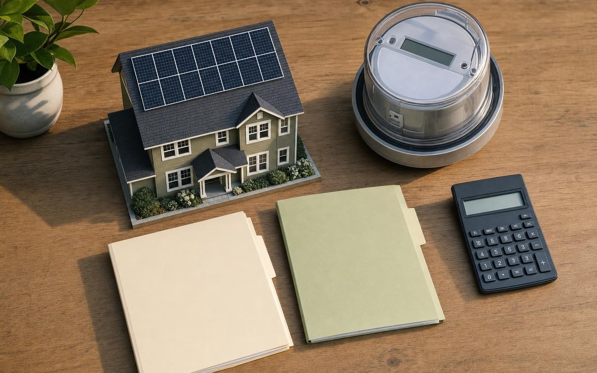 How SMART 3.0 generation payments are calculated Generic illustration of solar generation flowing to a separate incentive payment calculation.